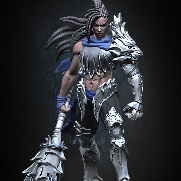 Tina the Amazon Warrior - Kimba Range Variant -  Large Scale Fantasy Miniature