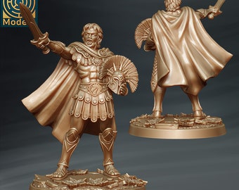 Olympians, Odysseus Miniature - D&D Fantasy RPG - Labyrinth Models - Greek Mythology, Hercules, Ancient, Ulysses
