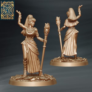 Olympians, Medea (Sorceress) Miniature - D&D Fantasy RPG - Labyrinth Models - Greek Mythology, Hercules, Ancient, Argonauts