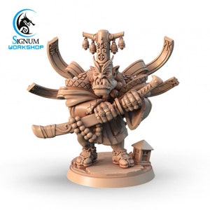 Taichi, Ratgeber der Daimy – Signum Werkstatt - Samurai Orc Miniatur