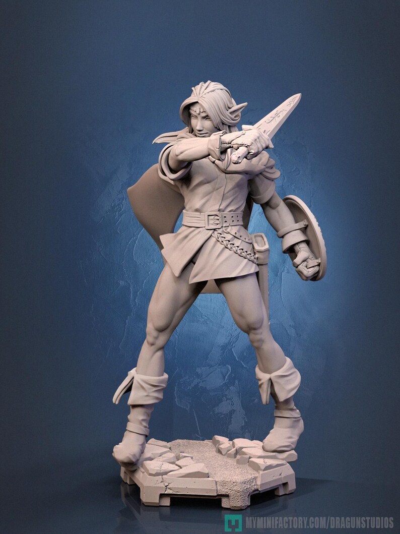 Lucia Elf Fighter - Dragun Studios - Dungeons and Dragons Inspired Fan ...