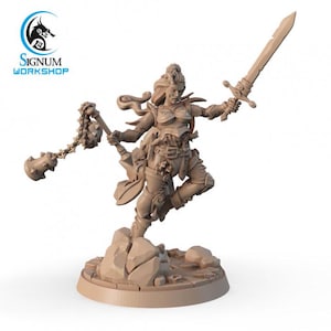 Plague Legionary with Chain – Signum Workshop - Plague Rats & Knights Range Fantasy Miniature