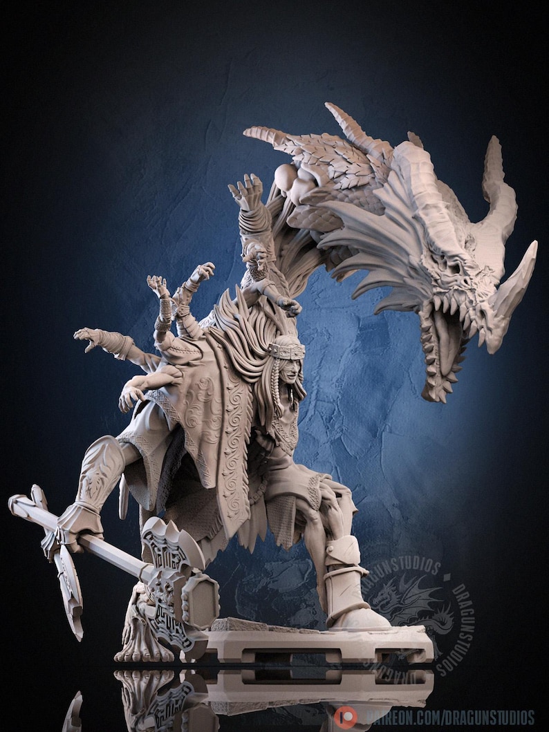 Godrick the Grafted - Elden Ring Style Fan Art Dragun Studios - Large ...