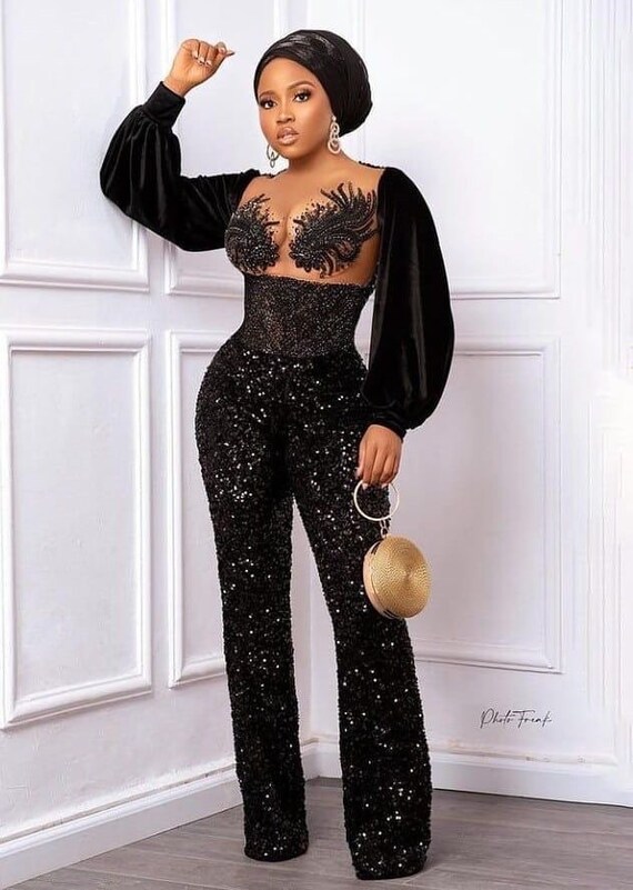 sequin party romper