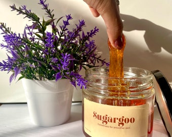 Natural Sugar Wax Hair Removal | Vegan Sugaring Paste, 300g