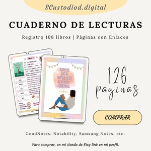 Quaderno di lettura digitale in spagnolo