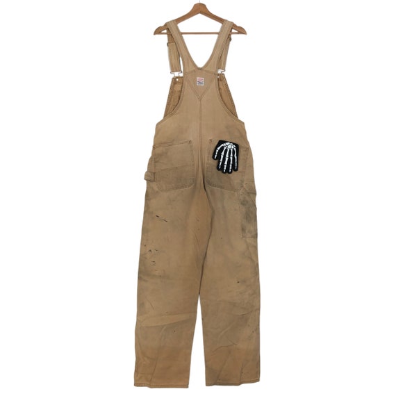 PICK!!! Distressed Chore Work Overall Pointer USA… - image 6