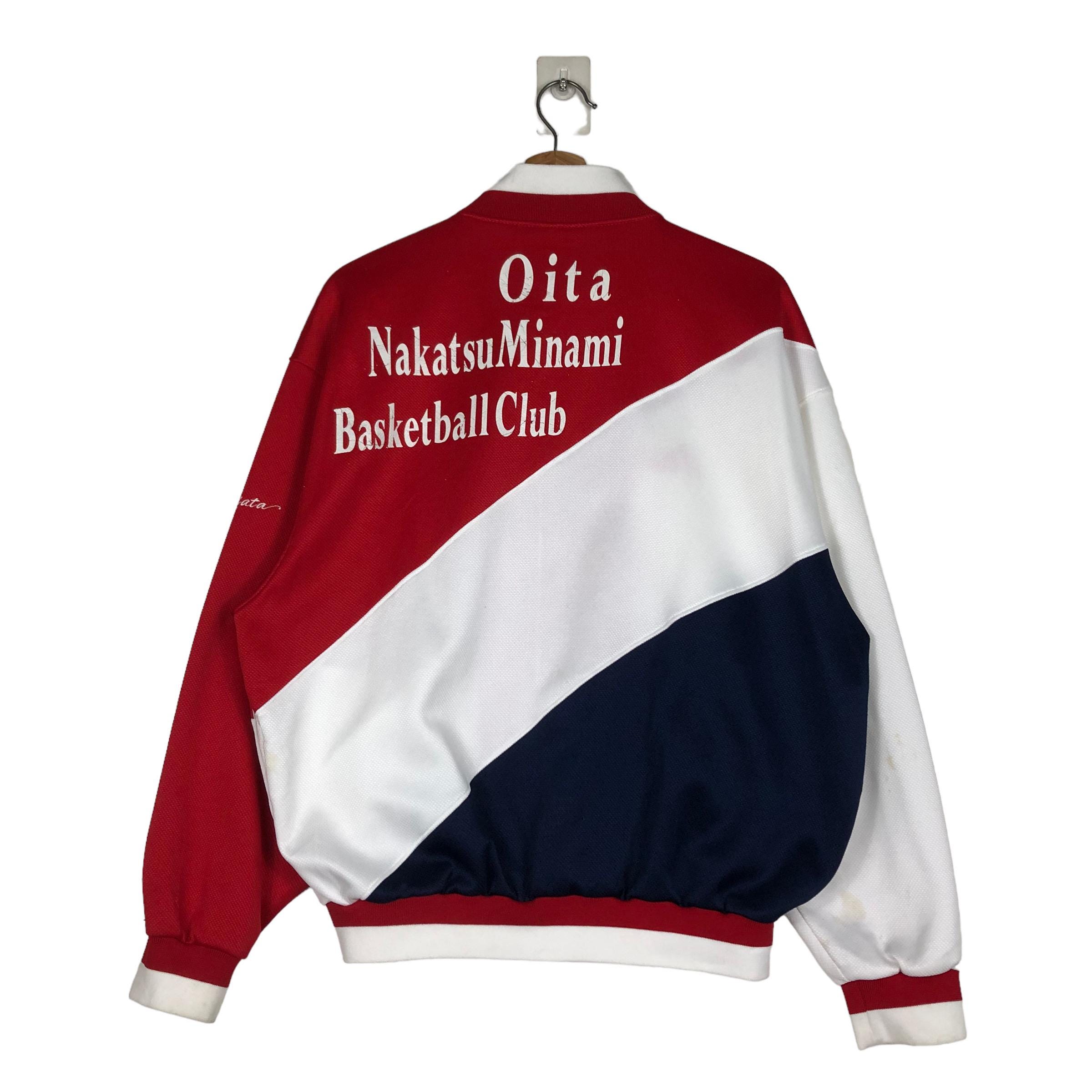 asics 日本代表　ドーハの悲劇　MA1形　ジャケット Vintage Bomber Jacket Asics Japan Big Logo Multi Colour Rare