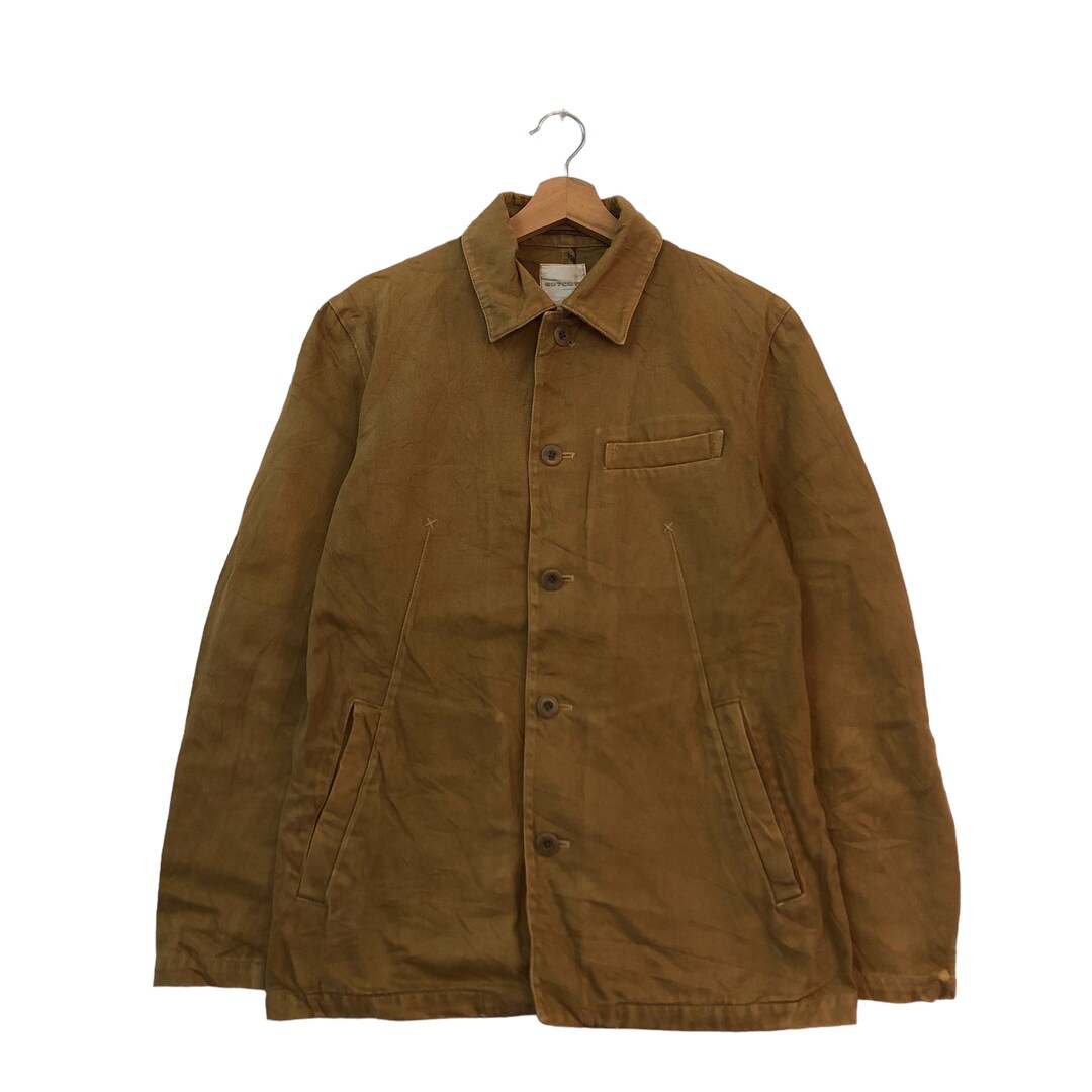 【日本入手困難】Panama cotton blouson jacket with pockets Vintage Chore Work Jacket Boycott Japan Made Multi Pocket