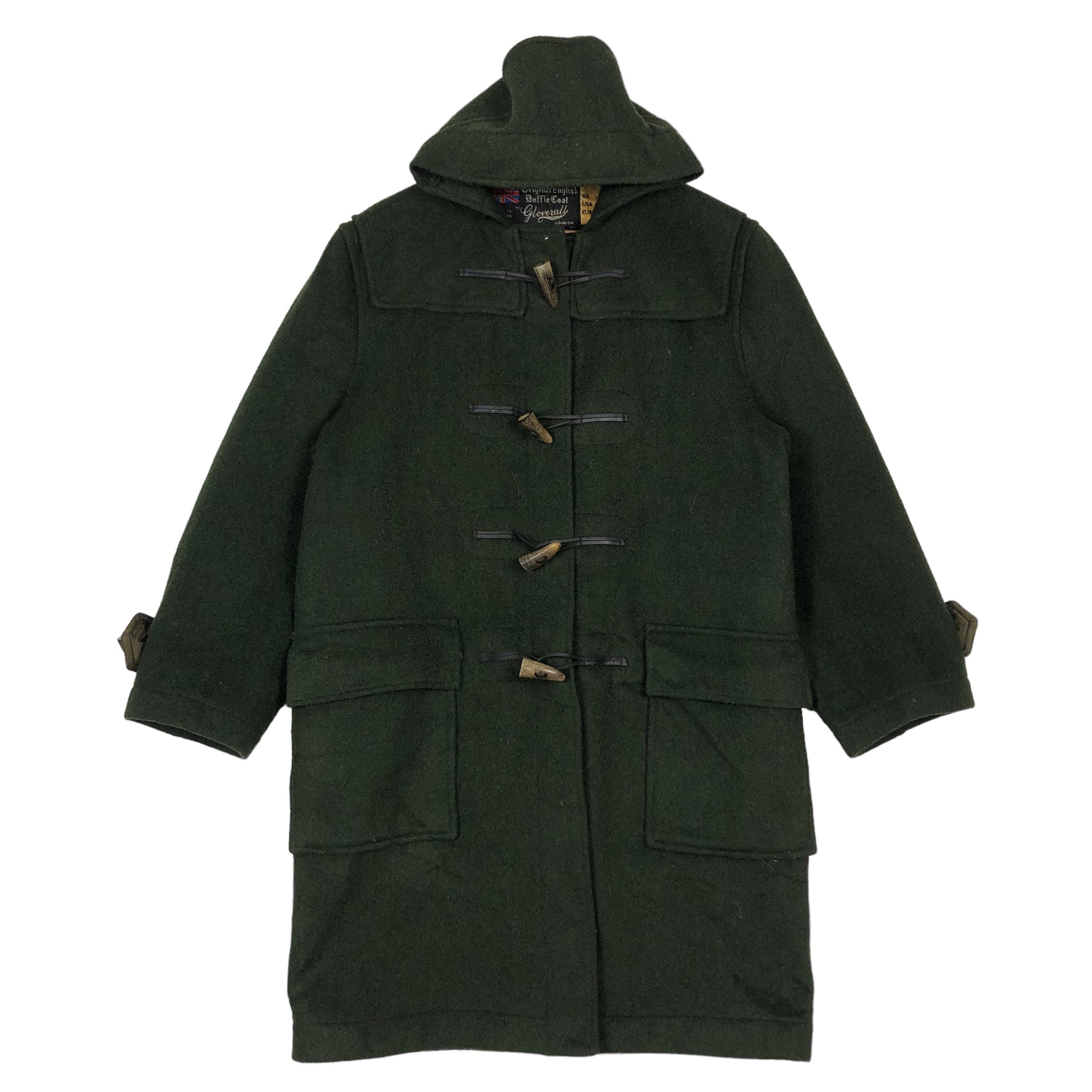 PICK!!! Vintage 90's Wool Long Duffle Jacket Gloverall England