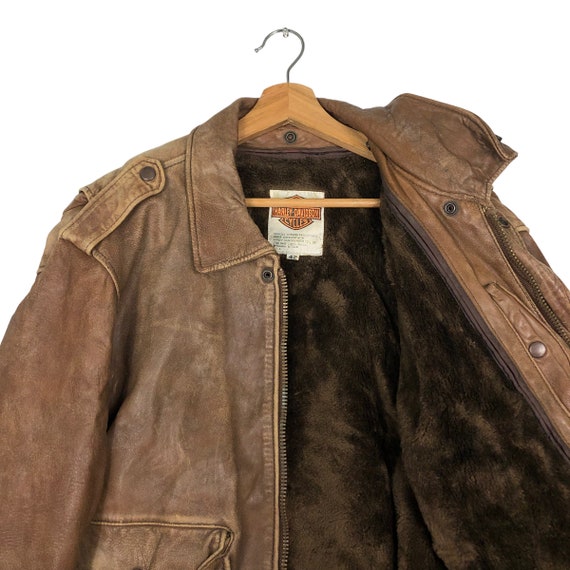 PICK!!! True Vintage 80's Biker Genuine Leather J… - image 8