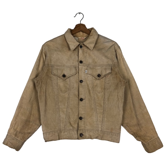 80s Levi's Corduroy Trucker Jacket: Vintage Brown, Made in USA 80s Levi's Corduroy Trucker Jacket: Vintage Brown, Made in USA