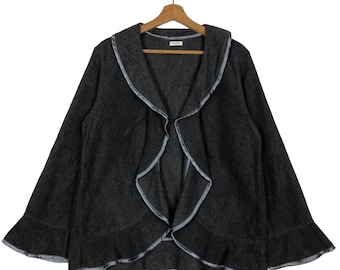 TSUMORI CHISATO ドローストリング ボンバージャケット Vintage Issey Sport Bomber Jacket - Tsumori Chisato Design - Size