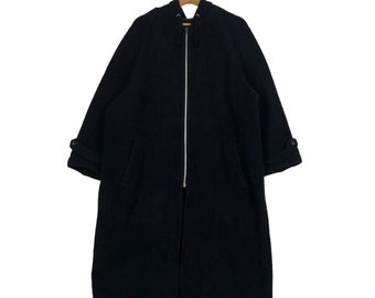 Vintage 1996 Comme des Garcons Wool Hoodie Jacket, Japan Designer