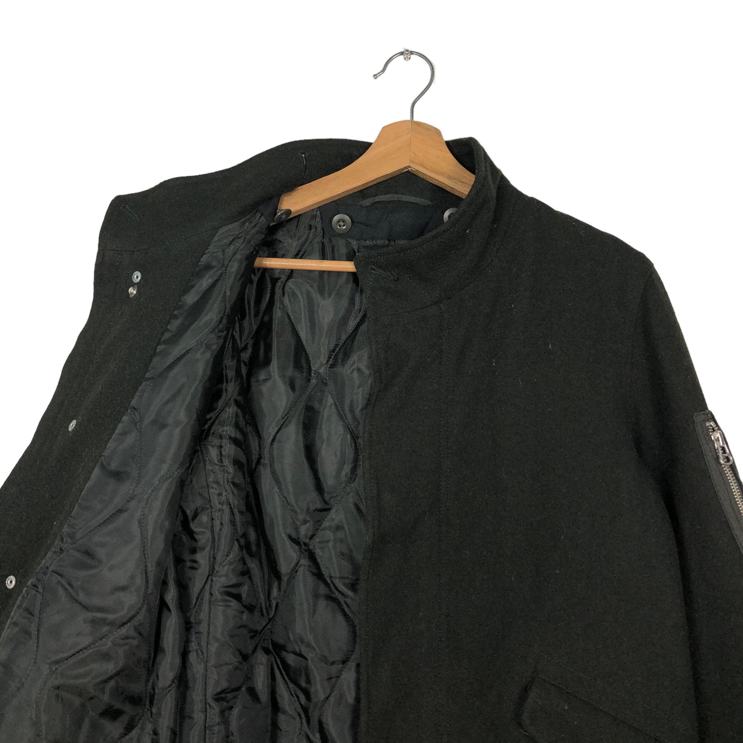 Vintage Wool Bomber Jacket Biker Universe - Etsy Canada