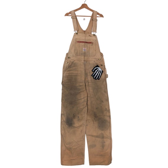 PICK!!! Distressed Chore Work Overall Pointer USA… - image 1
