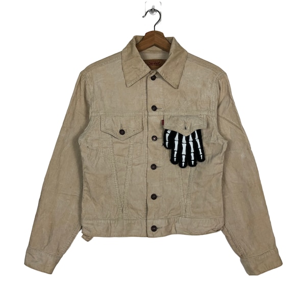 90's Vintage Trucker Corduroy Jacket Levi's Usa - Etsy