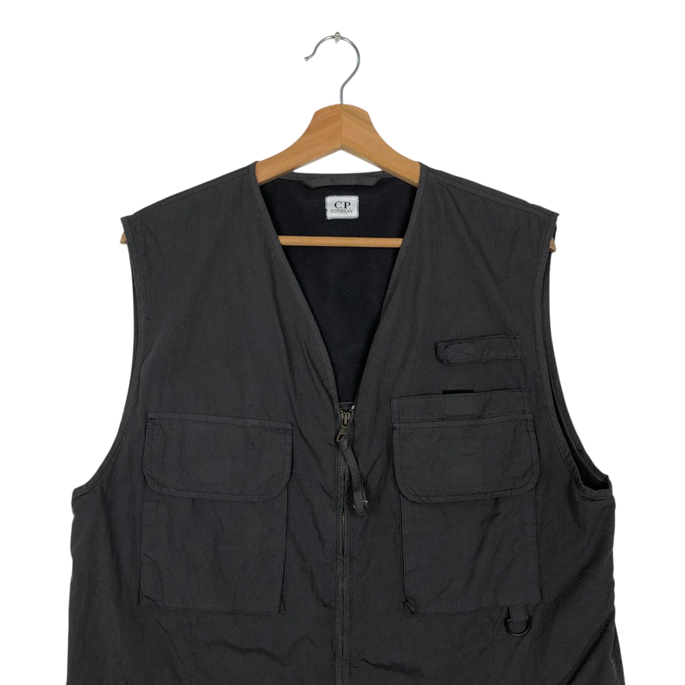 PICK!!! Vintage Vest Tank Top Jacket CP Company Made in Italy 