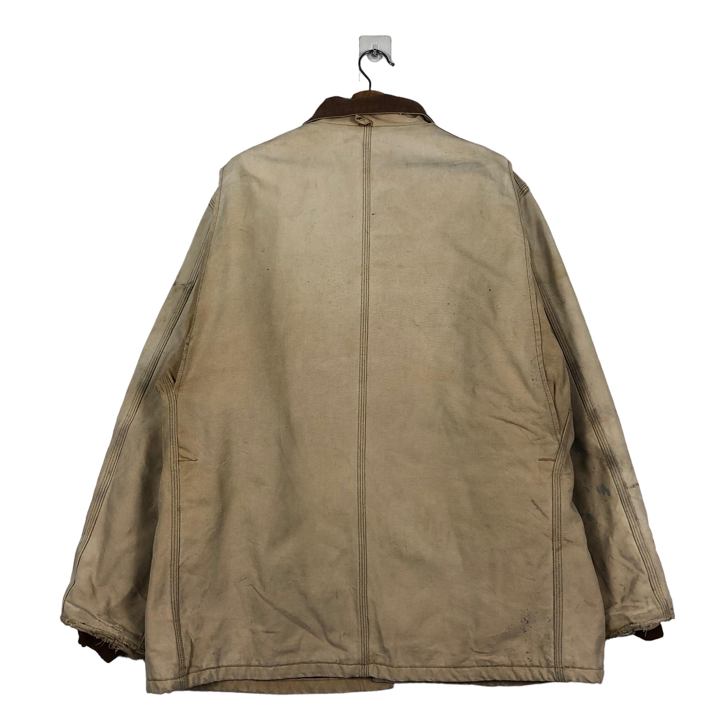 Vintage Carhartt Detroit Jacket, Distressed Duck Canvas Chore Coat