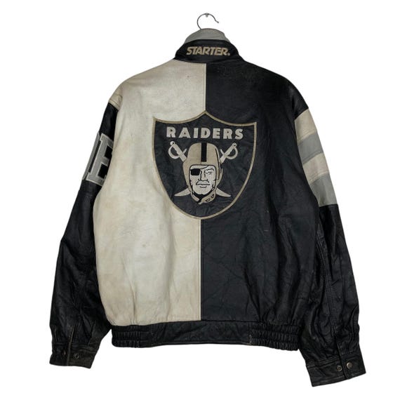 Vintage raiders logo jacket - Gem