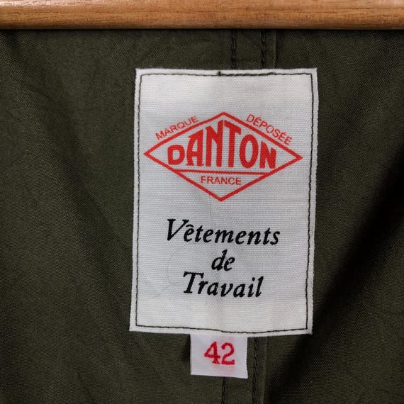 Vintage Chore Jacket Button Danton Vetements De T… - image 7