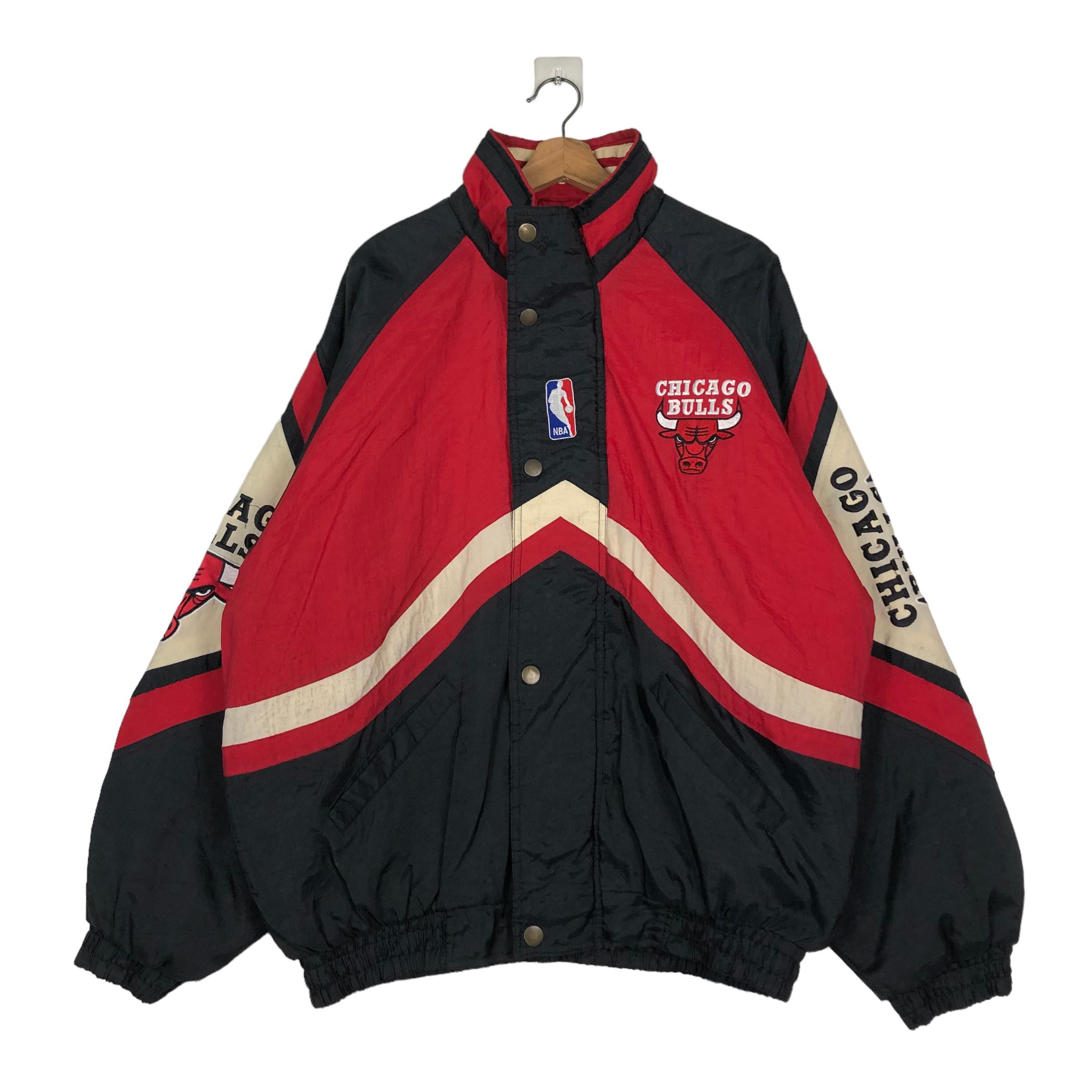 Vintage Chicago Bulls NBA Starter Bomber Jacket (L) - Etsy UK