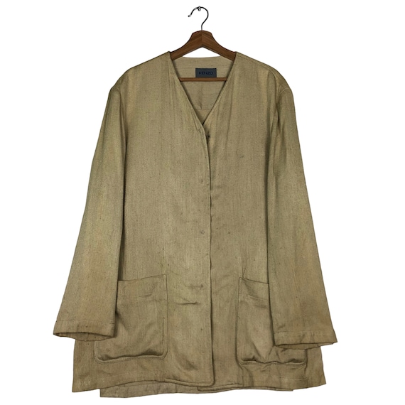 Kenzo, Vintage Kenzo Y Collar Jacket Issey Miyake Design