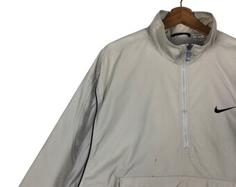 Vintage Nike Anorak Jacket, 90's Half-zip Hoodie (M) - Etsy