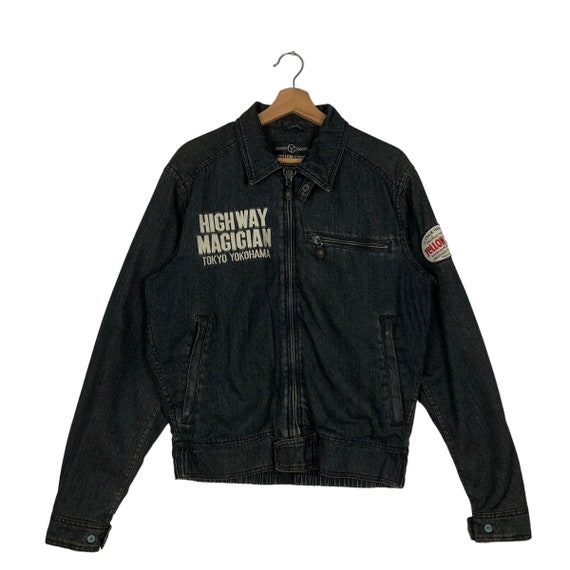 YELLOW CORN HIGHWAY THE 3RD ジャケット Vintage Yellow Corn Highway Magician Bomber Jacket Yellow