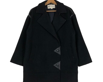 Vintage Wool Jacket Double Breast Courreges Paris