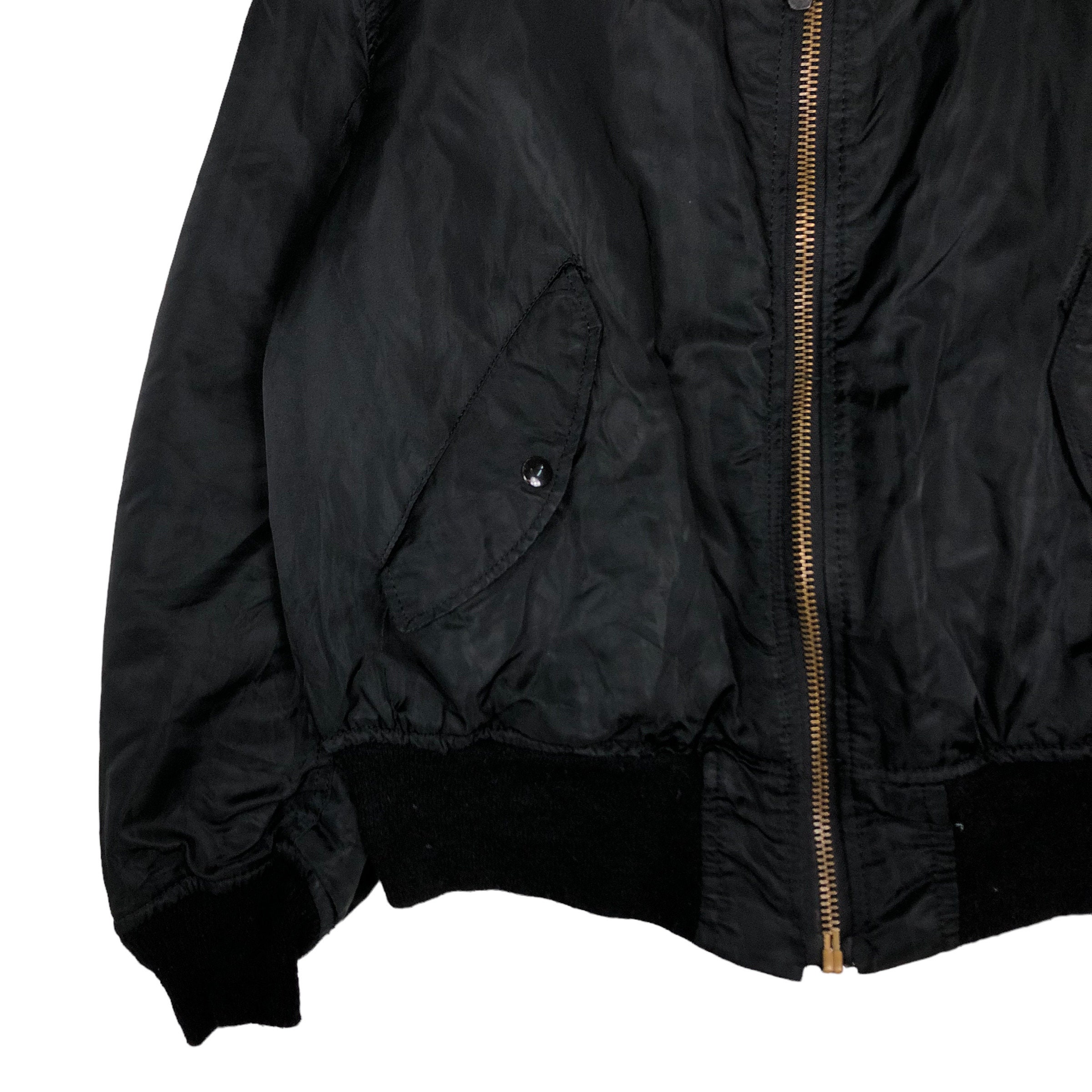 ジャケット・アウター 90's vintage ma-1 reversible blouson 2X 90s MA-1 Reversible Bomber Flight Jacket – Flying Apple