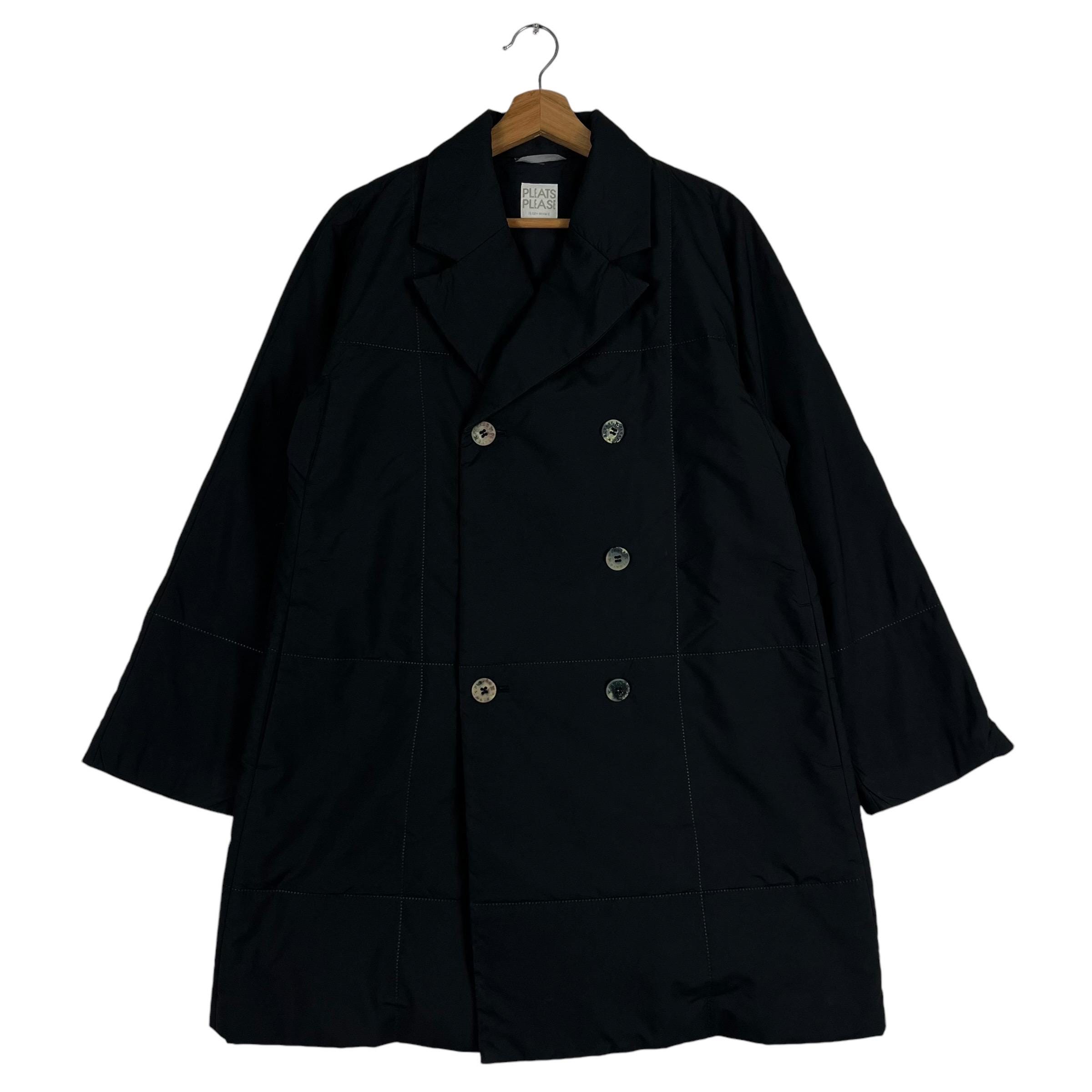 ジャケット・アウター Pleats Please Issey Miyake Long Coat PICK!!! Long Jacket Pleats Please Issey Miyake Japan Made