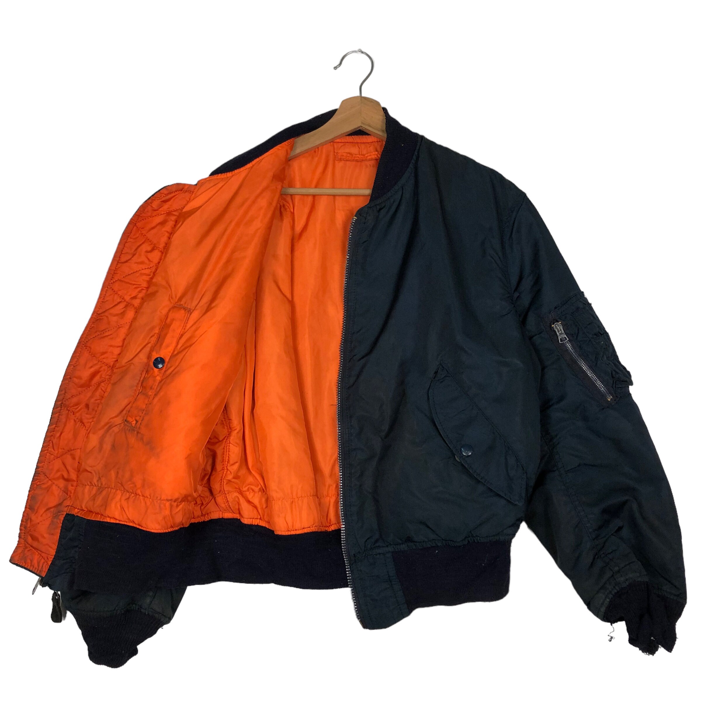 PICK!!! Vintage 90's Ma-1 Bomber Jacket Alpha Industries