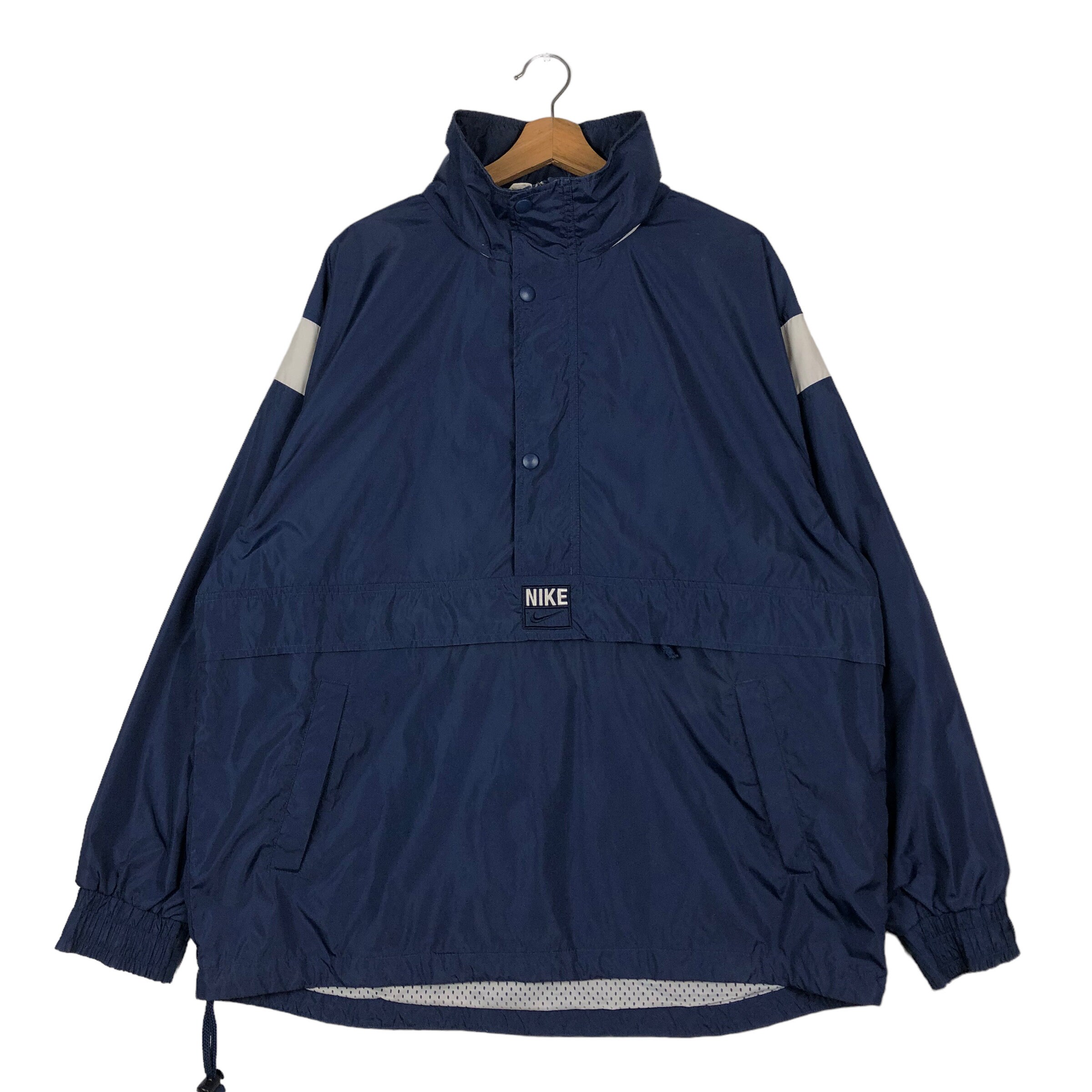 Vintage Nike Winbreaker Anorak Centre Logo Big Swoosh - Etsy