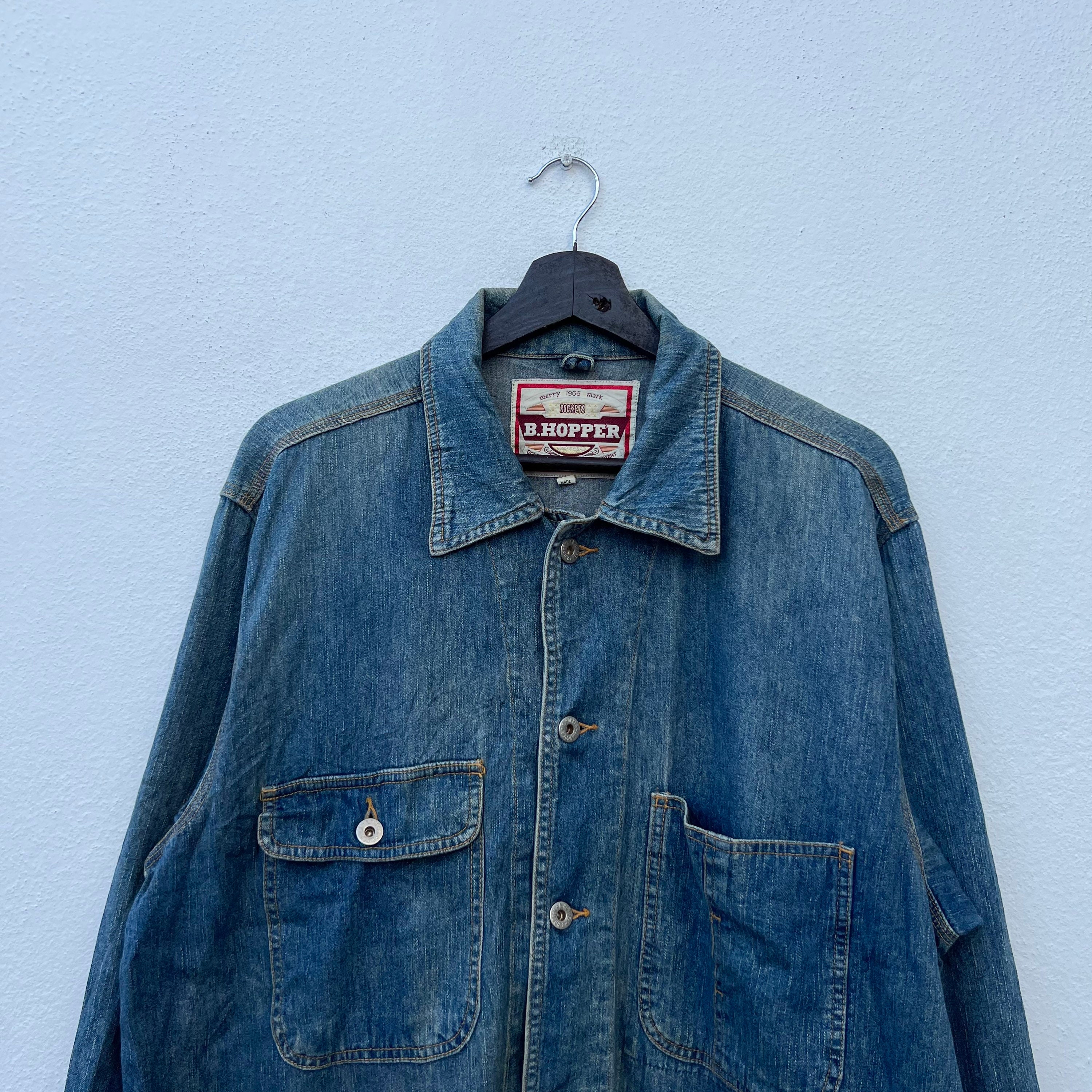 Vintage Workwear Chore Utility Jacket Size L | eBay