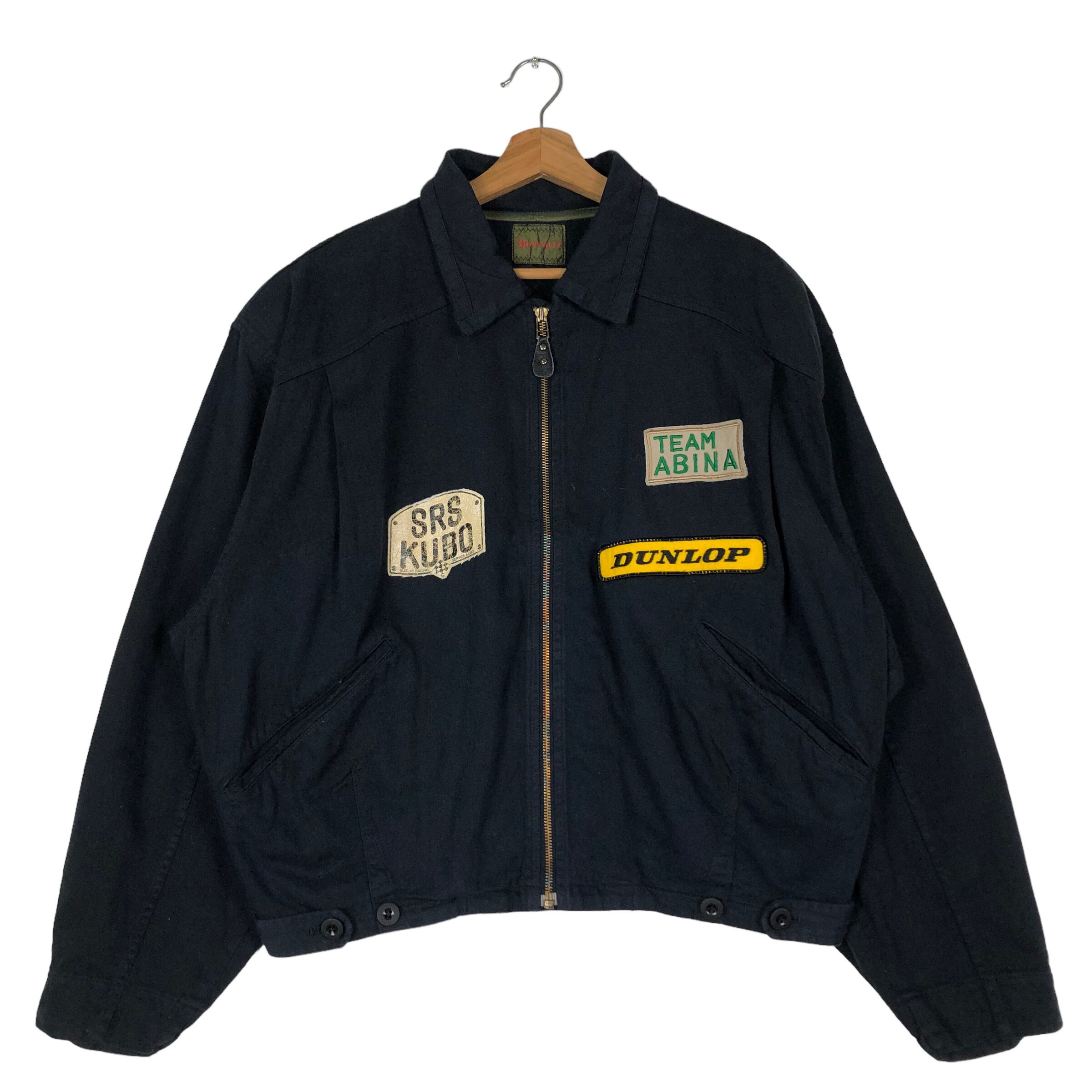 PICK!!! Vintage Jumper Bomber Jacket Boneville CP Company Big Logo