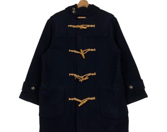 ジャケット・アウター 90s polo Ralph lauren duffle coat Polo Ralph Lauren Duffle Coat Jacket Navy Colour Size Large - Etsy