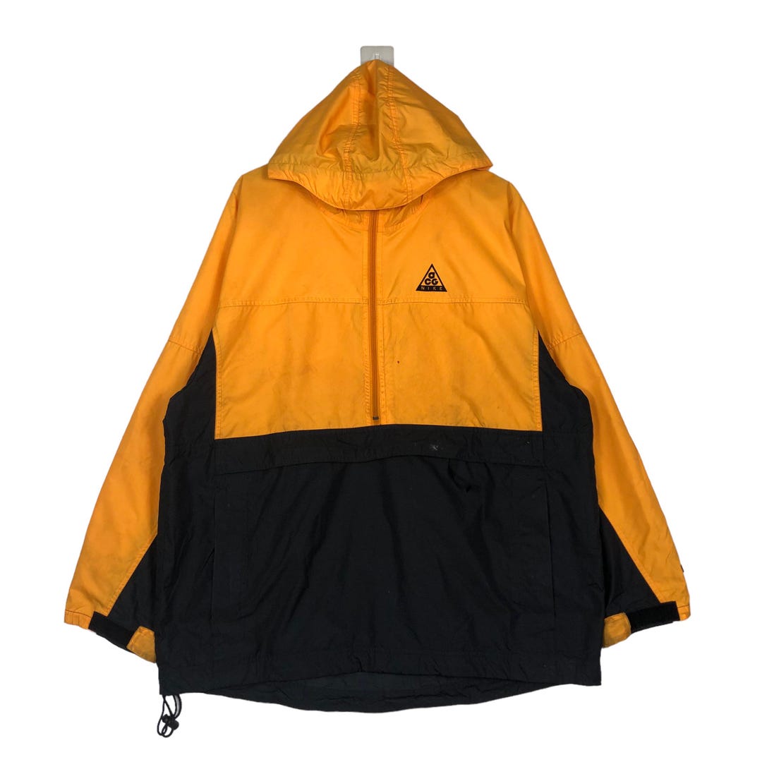 Vintage Nike Acg Anorak Windbreaker Jacket Pull Over Hoodie - Etsy