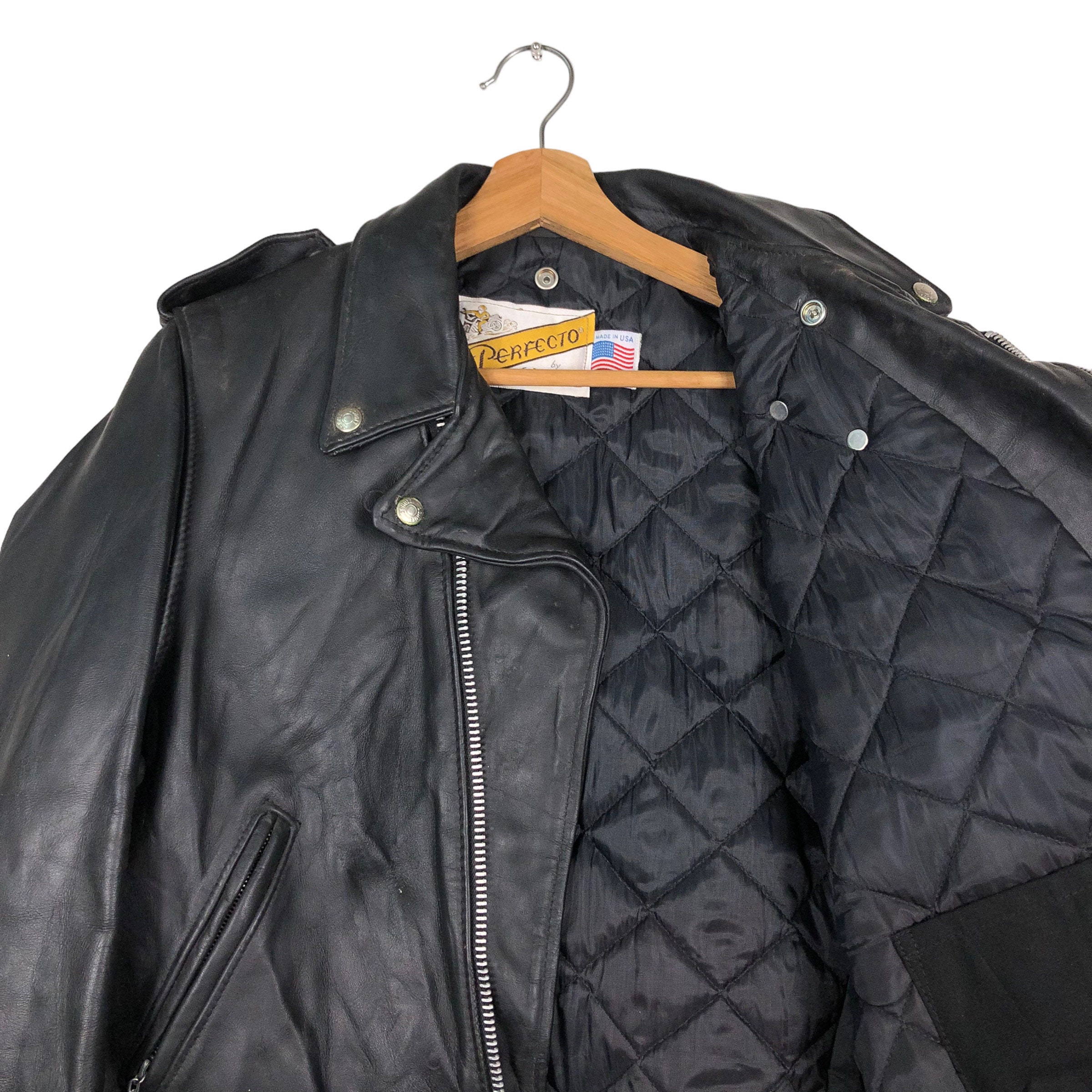 Shott Perfecto made in USA 44long牛タグ 70s 【公式通販】