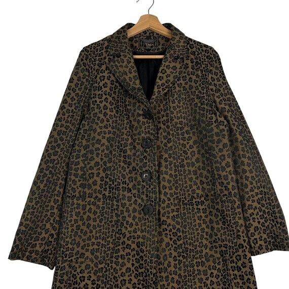 PICK!!! ヴィンテージ ロングジャケット フェンディ ズッカ柄 水玉模様