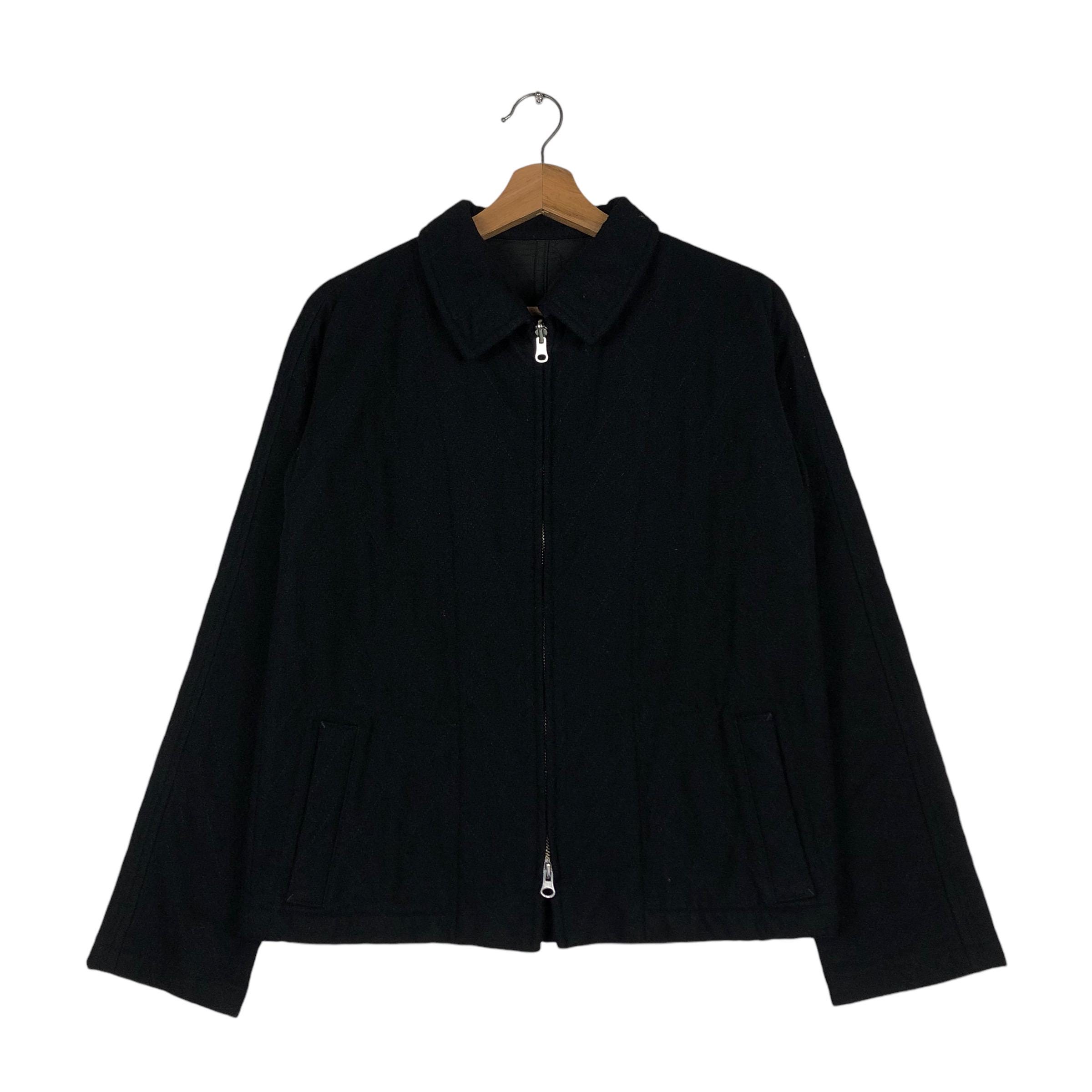 PICK!!! Iconic Rich Black Zipper Jacket Y'S Yohji Yamamoto