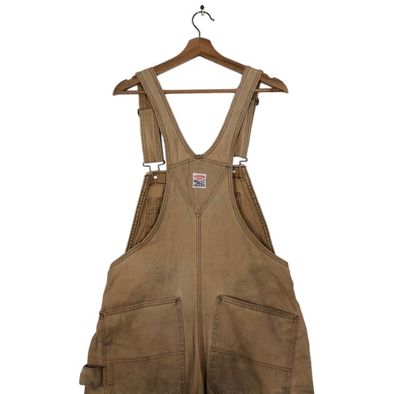 PICK!!! Distressed Chore Work Overall Pointer USA… - image 8
