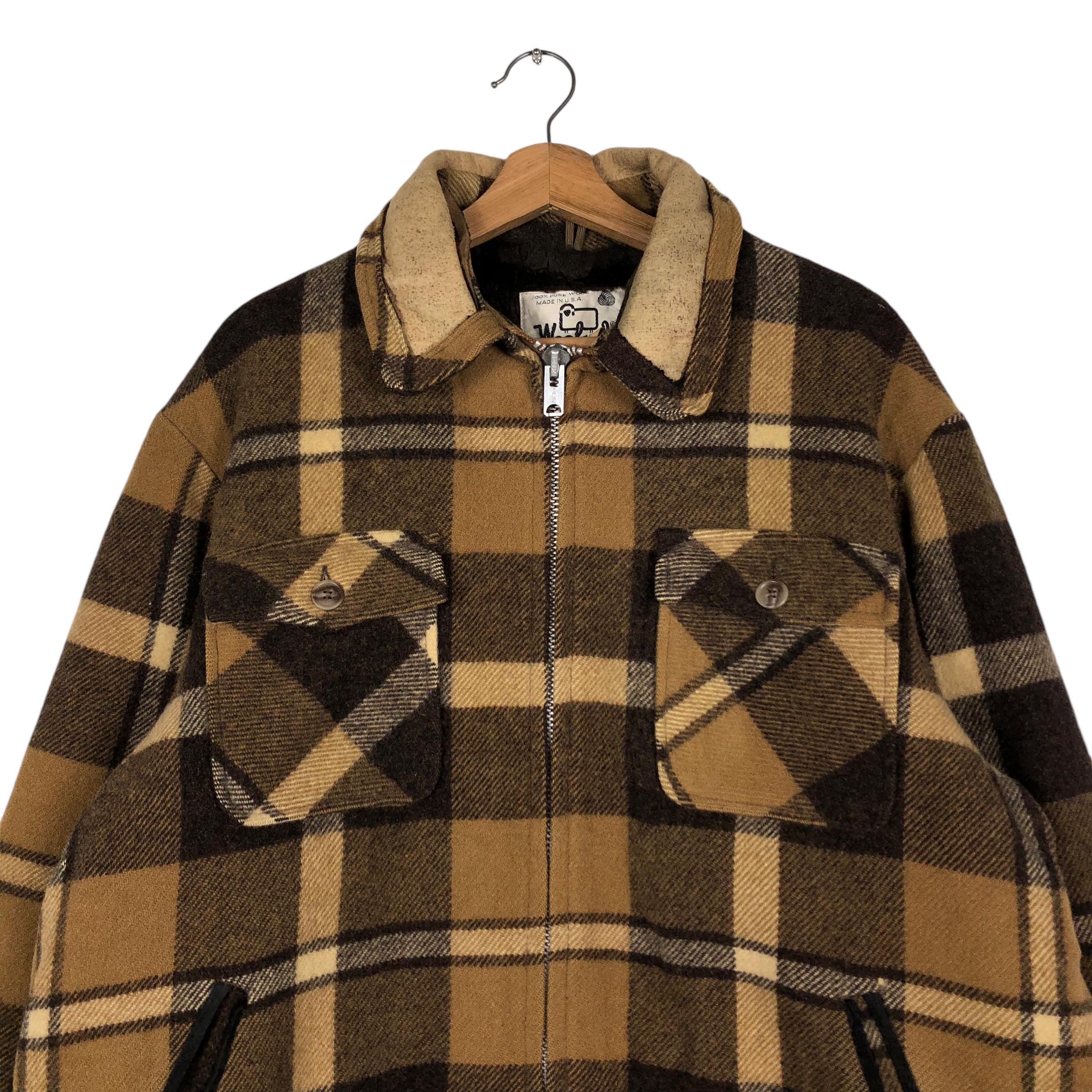 Vintage Woolrich Wool Jacket, Tartan Plaid, Made in USA - Etsy