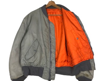 ジャケット・アウター MA-1 u vintage PICK!!! Vintage Reversible Ma-1 Bomber Jacket Alpha