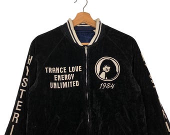 HYSTERIC GLAMOUR スカジャン ゴールド 1984 HYSTERIC GLAMOUR スカジャン ゴールド 1984