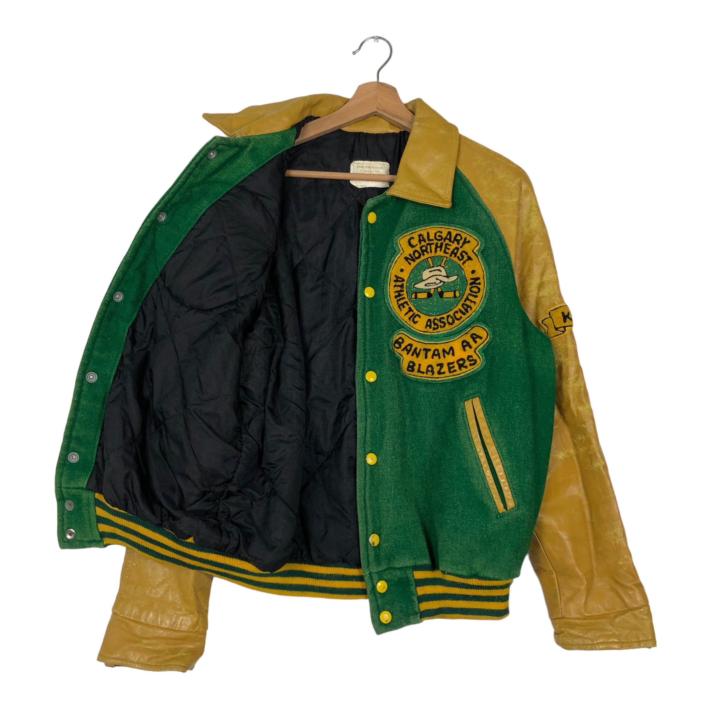 【メーカー直送】 PICK!!! True Sport Dash Jacket Varsity Leather Vintage 80's ジャケット・アウター