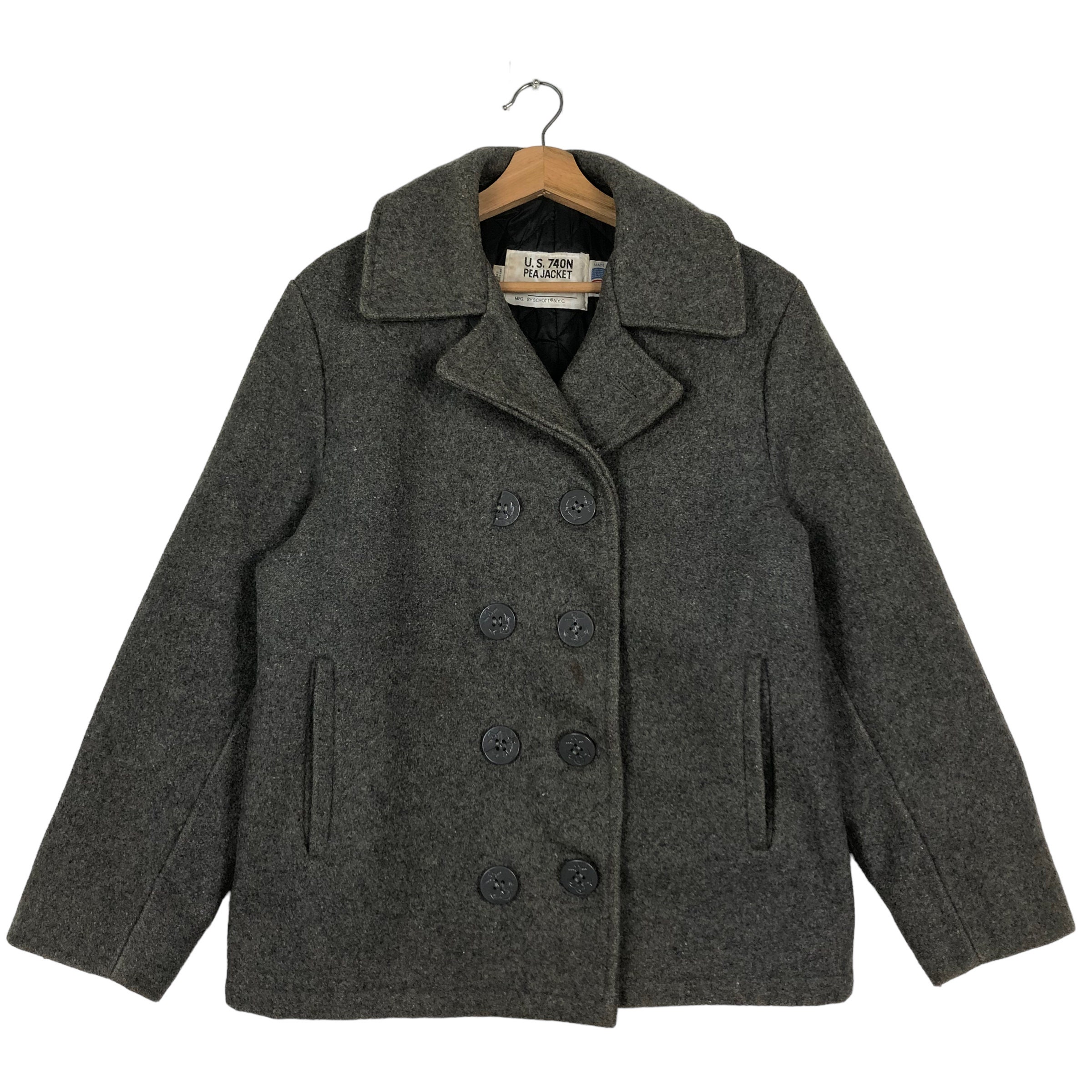 Schott Pea Coat 740n - Etsy