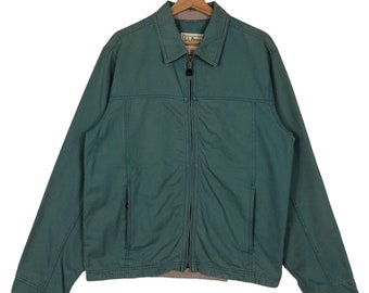¡ELIGE! Chaqueta de trabajo vintage de los 90 de lona de pato L.L.Bean