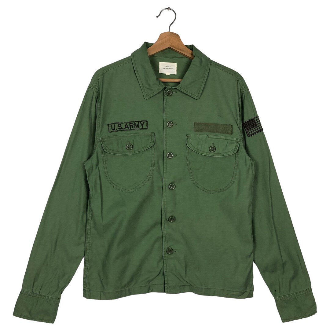 90’s Military Inspector Chore Jacket Pocket Corisco General - Etsy