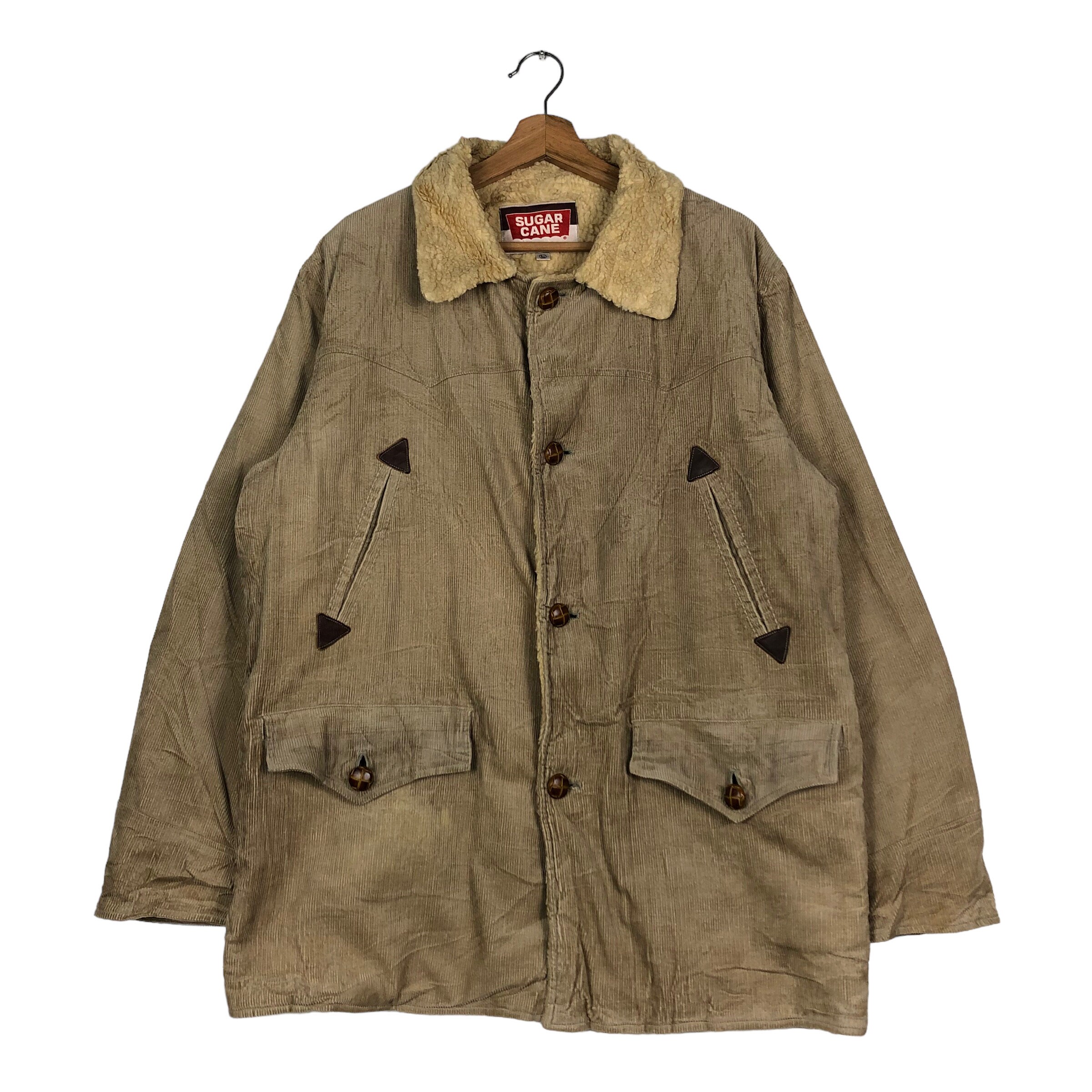 PICK!!! Vintage Corduroy Guard Jacket Sugar Cane Toyo